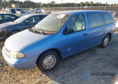 1996 Ford Windstar Wagon from USA, damaged, VIN 2FMDA5149TBA55395